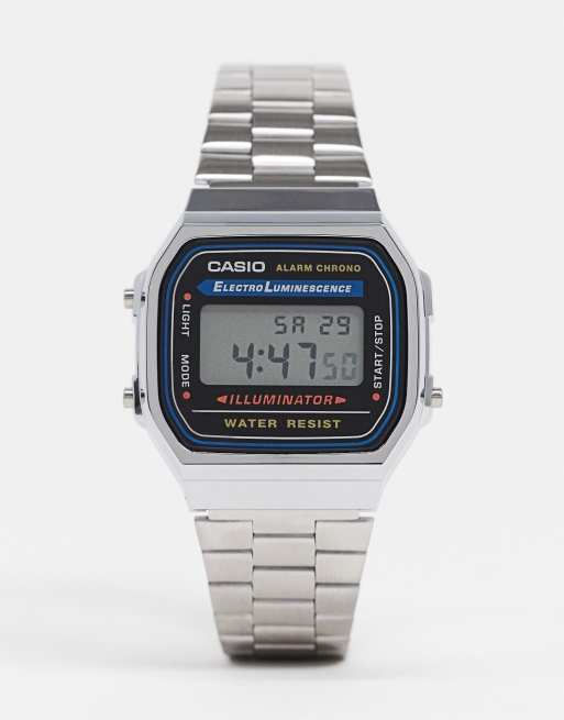 Casio wonder woman collab digital watch in silver