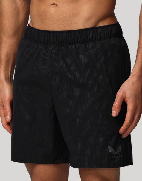 Castore 6" swim short in black - view 1
