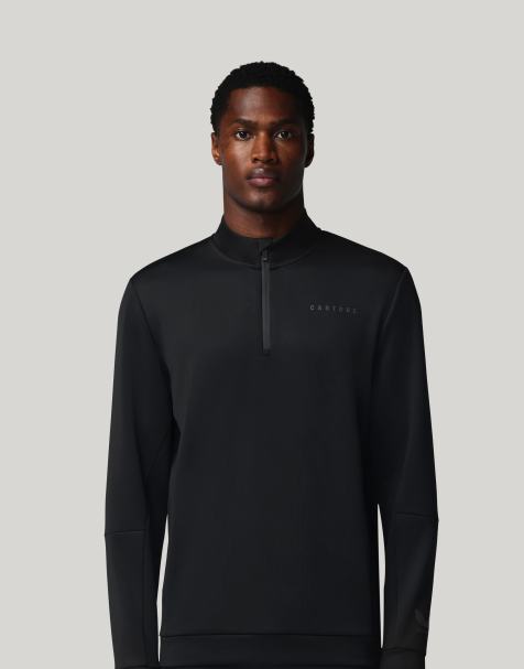 Castore Flex 1/4 zip sweatshirt in black - view 1