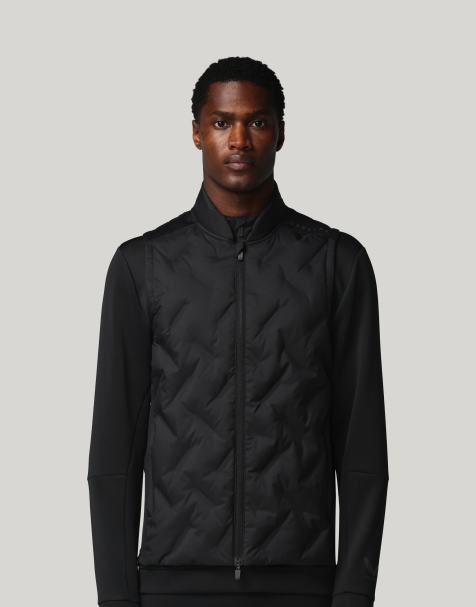 Castore Hybrid gilet in black - view 1