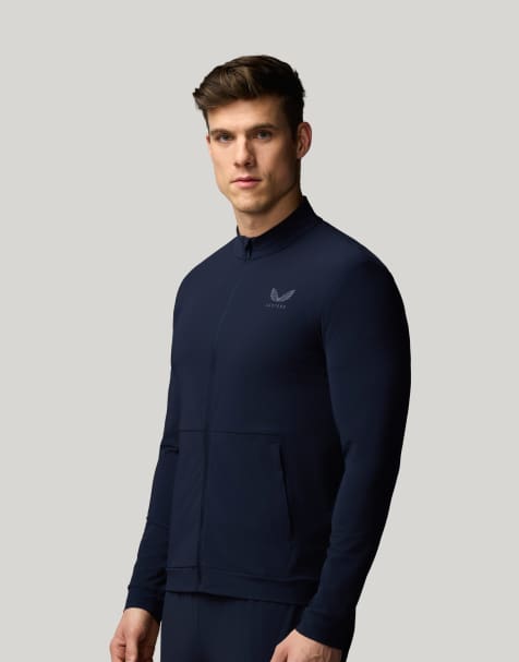 Castore Tech training jacket in navy - view 1