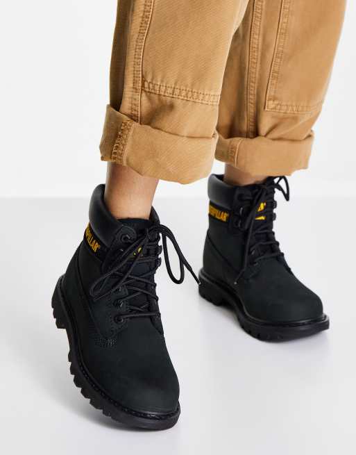 Cat Footwear – Colorado-Stiefel aus Leder in Schwarz, 2 von 4