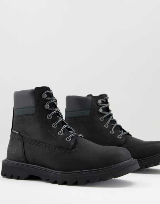 Cat deals footwear black