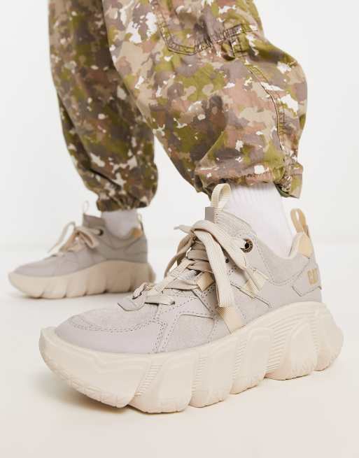 Cat Footwear - Imposter - Chunky sneakers i beige