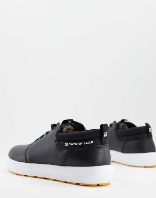 Cat Footwear - Proxy - Baskets en cuir à lacets - Noir, 2 de 4