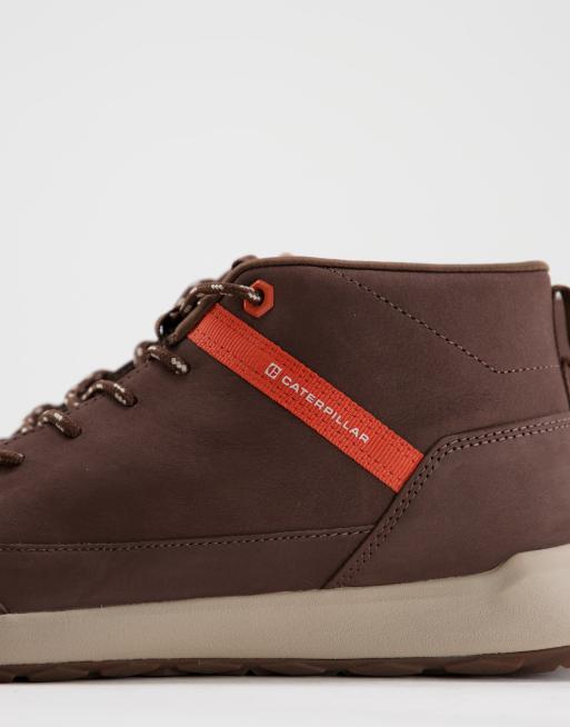 Cat Footwear Quest mid hybrid boots in brown leather, 3 of 4