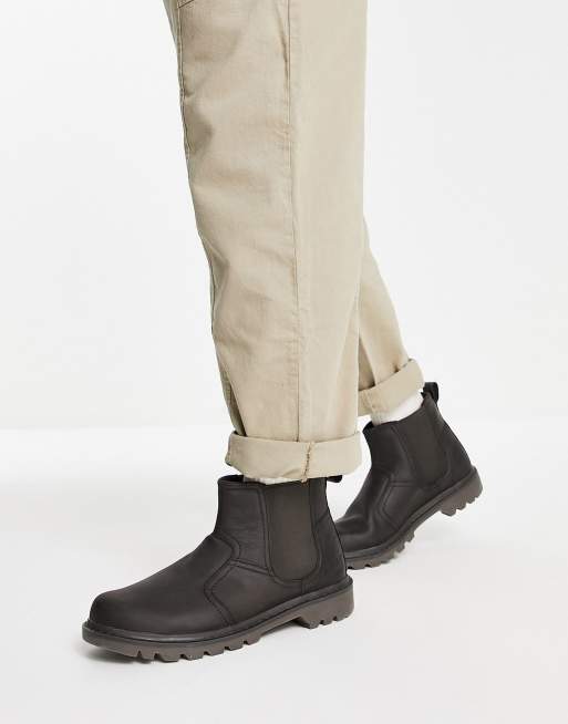 Caterpillar chelsea boots mens sale