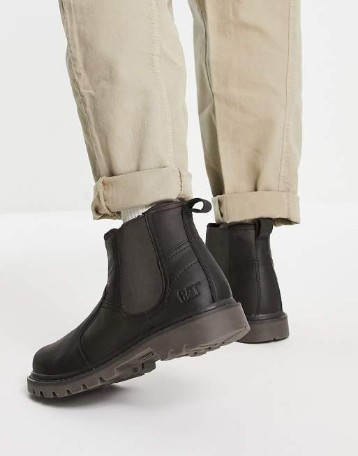 CAT Footwear thornberry chelsea boots in dark brown