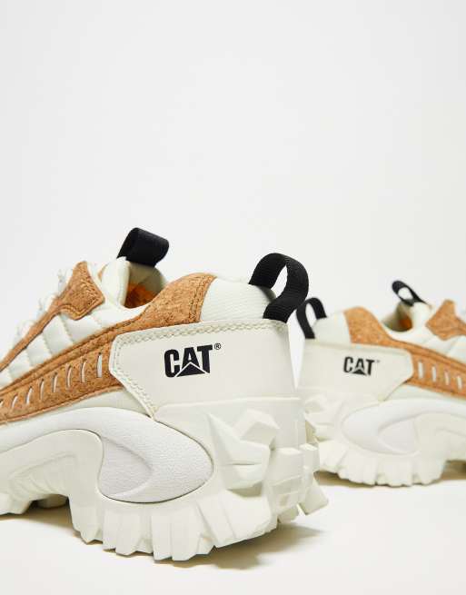cat intruder shoes white