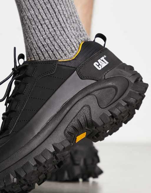 CAT Intruder Galosh waterproof chunky sneakers in black, 3 of 4