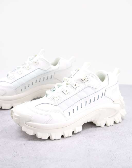 CAT - Intruder - Sneakers in pelle triplo bianco