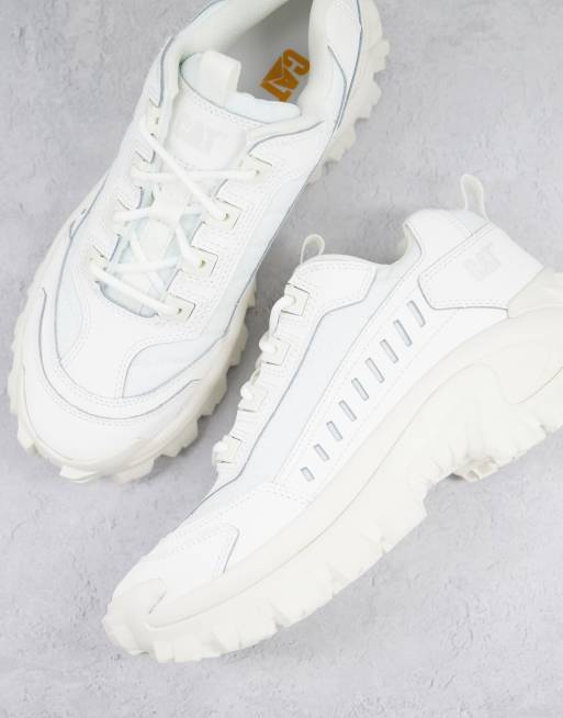 Cat on sale trainers white