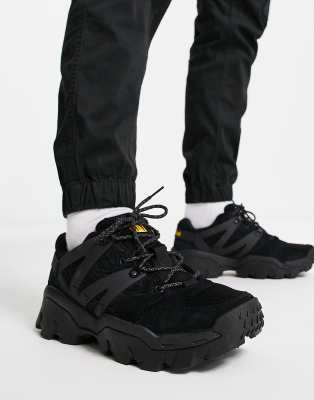 Cat Footwear CAT Reactor trainers in triple black