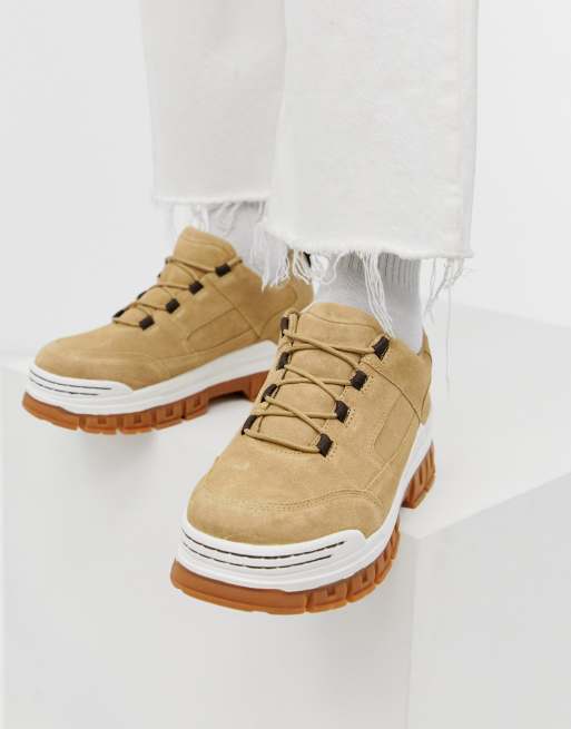 Cat footwear shop rise white trainers