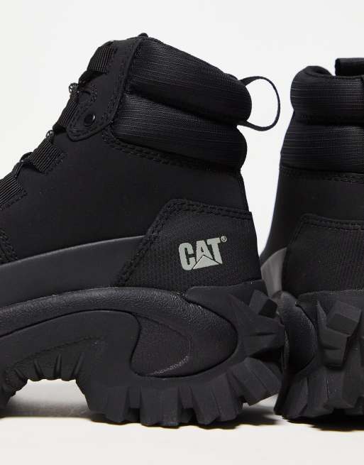 CAT - Tresspass - Sneakers alte nere con suola spessa stile galosce