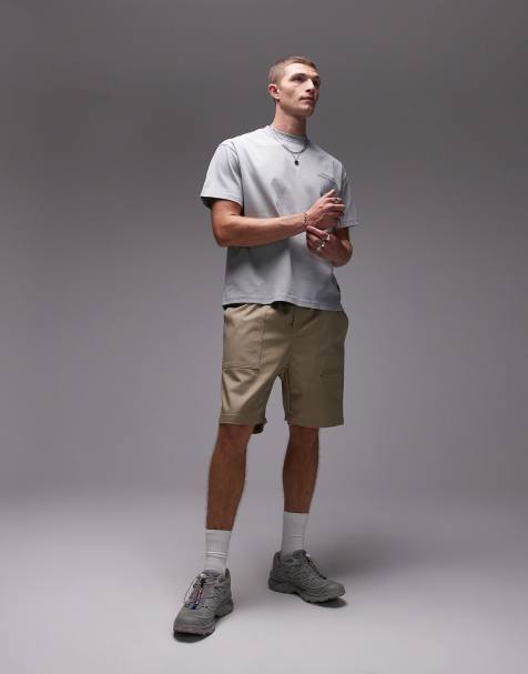 CAT - WWR - Beige cargoshorts - view 1