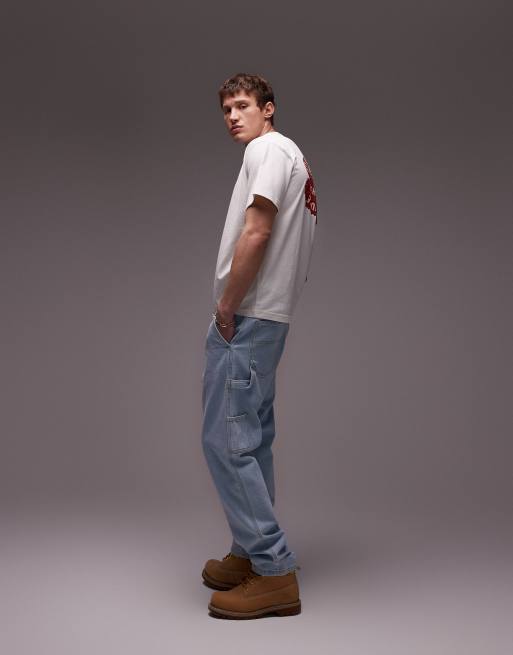 CAT - WWR - Jeans blu lavaggio chiaro, 3 di 5