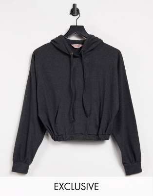 Catch Exclusive Oversized Hoodie In Charcoalgrey ModeSens