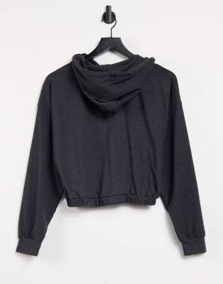 plain black oversized hoodie