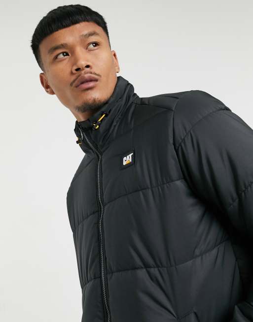 Caterpillar basic puffer jacket in black