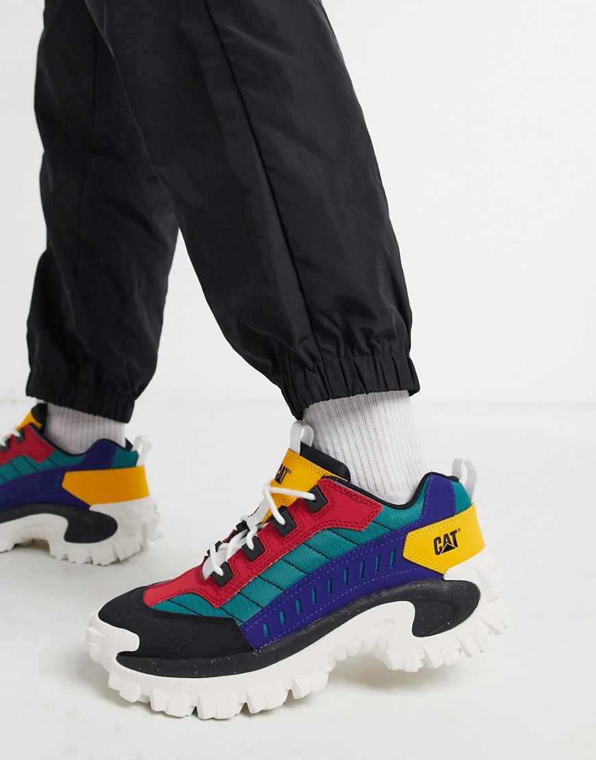 Caterpillar - Intruder - Flerfarvede sneakers med chunky sål-Multifarvet
