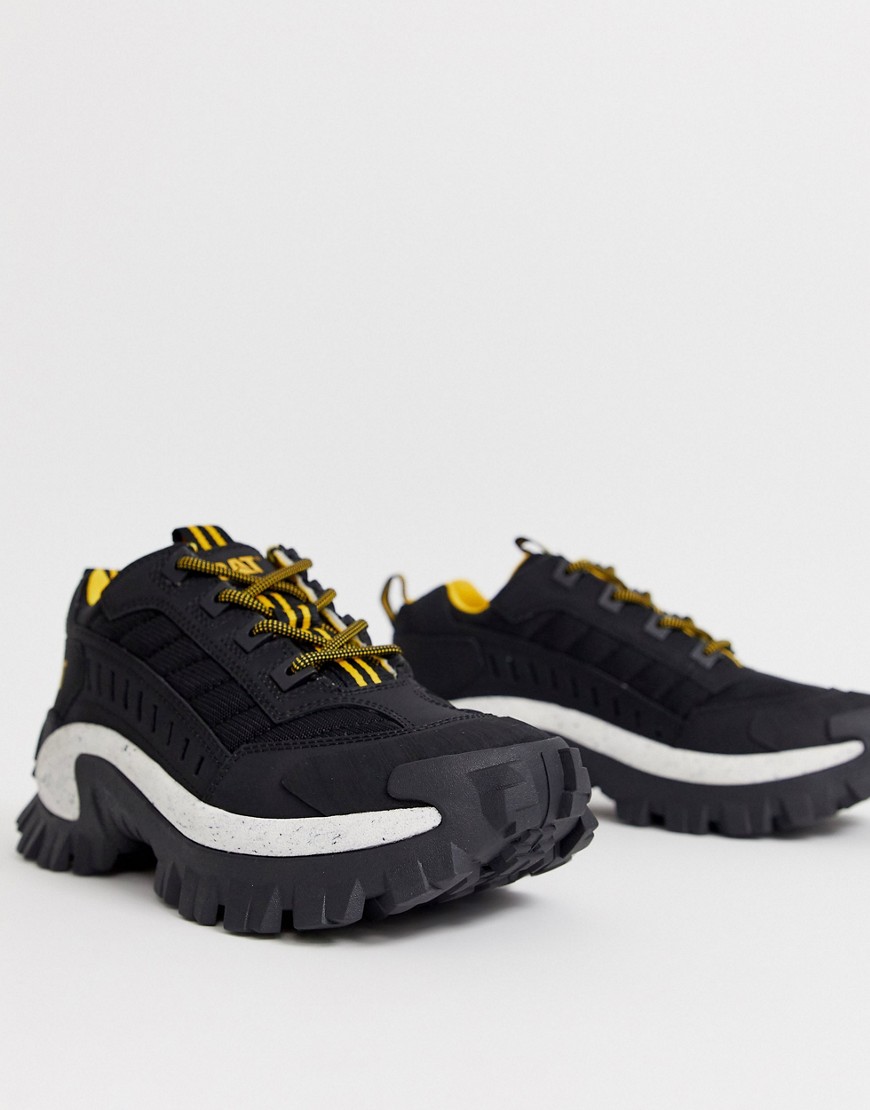 Caterpillar - Intruder - Sorte sneakers med chunky sål