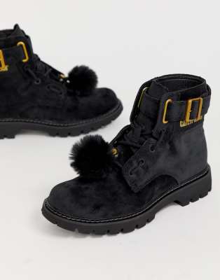 caterpillar lace up boots