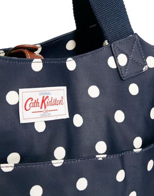 cath kidston navy spot bag