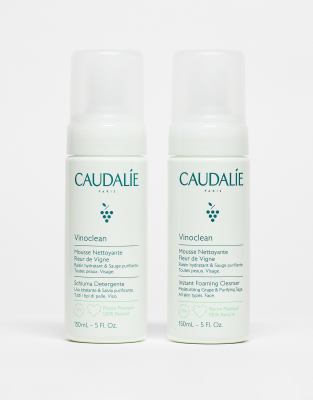 Caudalie - Vinoclean Instant Foaming Cleanser - Schäumendes Gesichtsreiniger-Duo, 33% Ersparnis-Keine Farbe