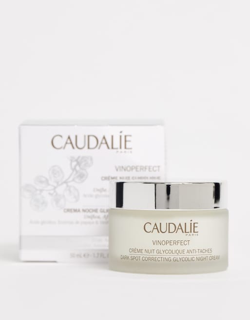 Caudalie – Vinoperfect Brightening Glycolic Night Cream – Rozjaśniający krem na noc z kwasem glikolowym, 50 ml