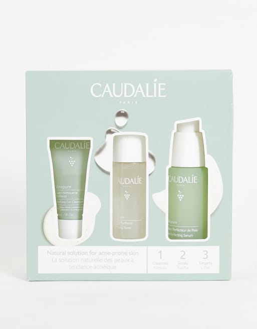 Caudalie - Vinopure - 3 Step oplossing tegen onzuiverheden - Huidverzorgingsset (bespaar 21%)