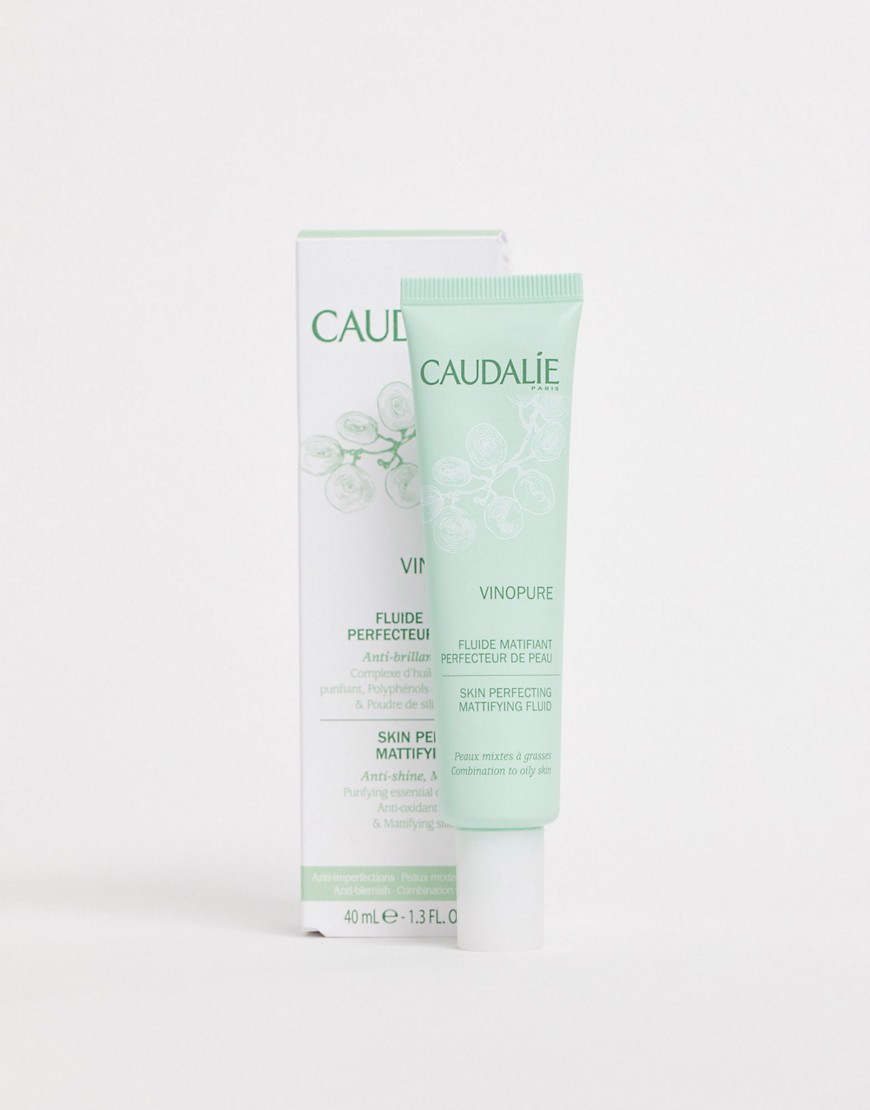Caudalie - Vinopure - Skin Perfecting Matiffying Fluid 40 ml-Zonder kleur