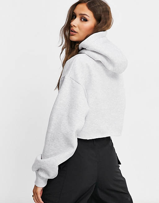  CD Femme colligate logo cropped hoodie 