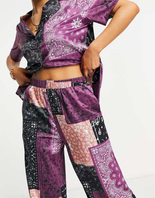 Pantalon best sale bandana femme