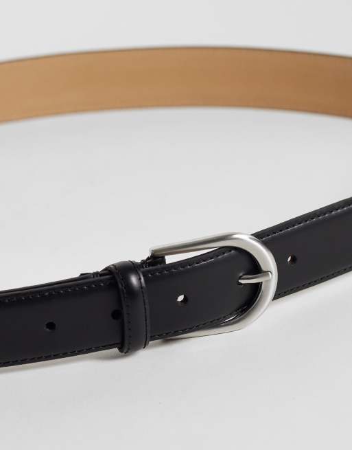 Ceinture 100 % cuir noire, 3 de 3