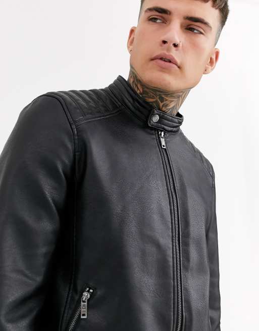 Veste en cuir celio hot sale