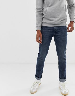 Celio – Indigoblå slim jeans