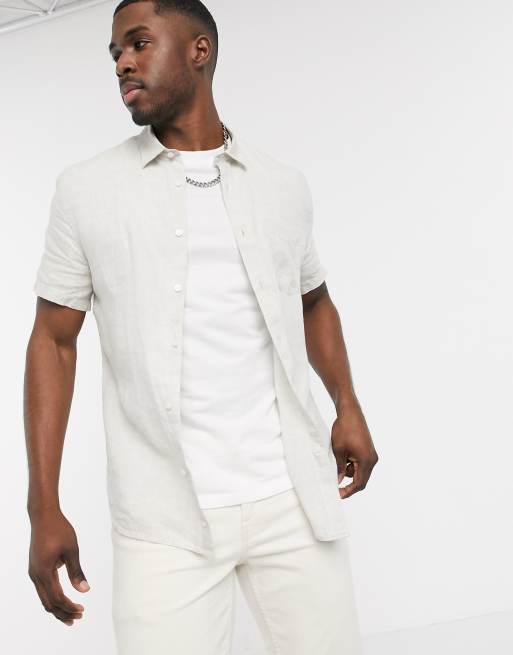 Celio chemise en online lin