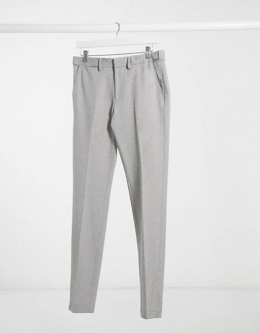 Celio slim fit pants in grey