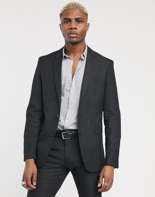 Celio suit in black ASOS