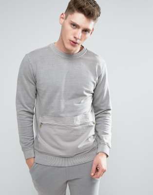 pouch pocket sweatshirt