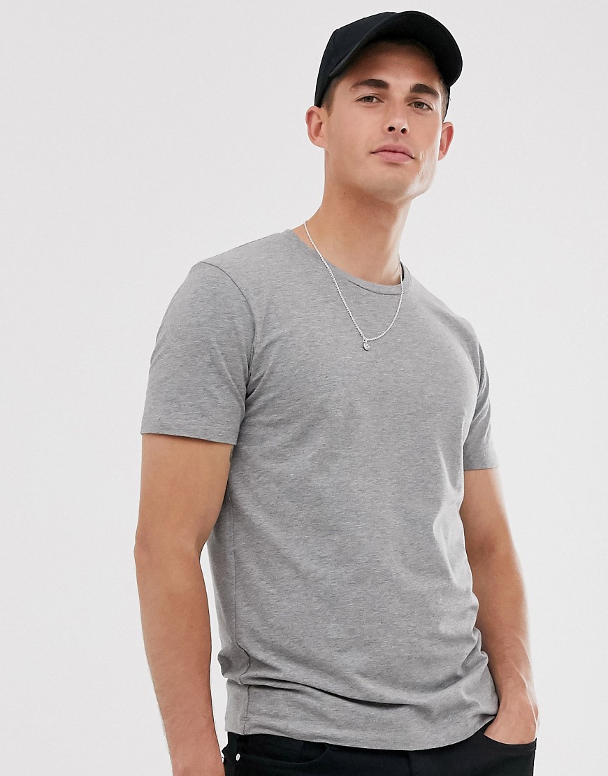 Celio - T-shirt girocollo grigia-Grigio