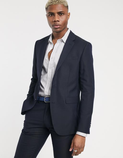 Celio Veste de costume Bleu marine ASOS