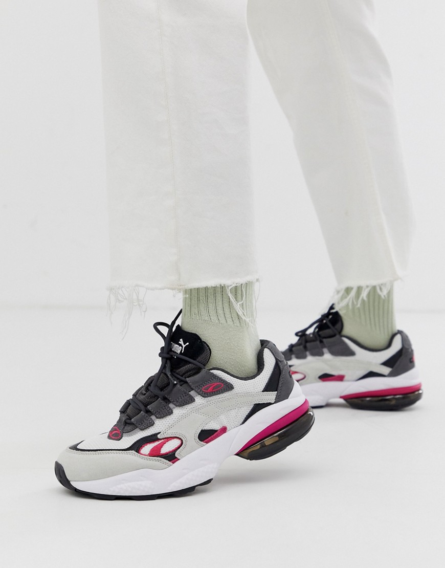Cell Venom grå sneakers fra Puma-Hvid