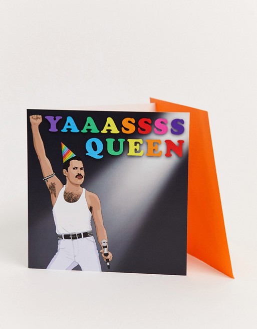Central 23 yaaassss queen birthday card