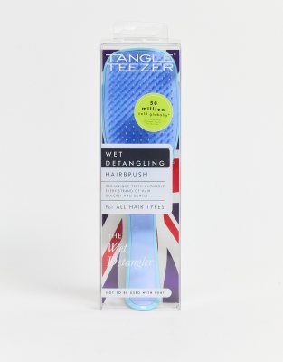 Cepillo azul vaquero para desenredar pelo mojado de Tangle Teezer