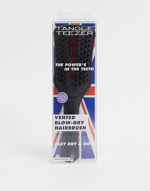 Cepillo con aberturas en negro azabache Easy Dry & Go de Tangle Teezer
