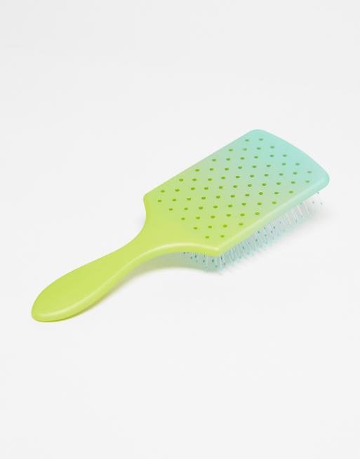 Cepillo de pala desenredante verde degradado Feel Good de Wetbrush, 3 de 4