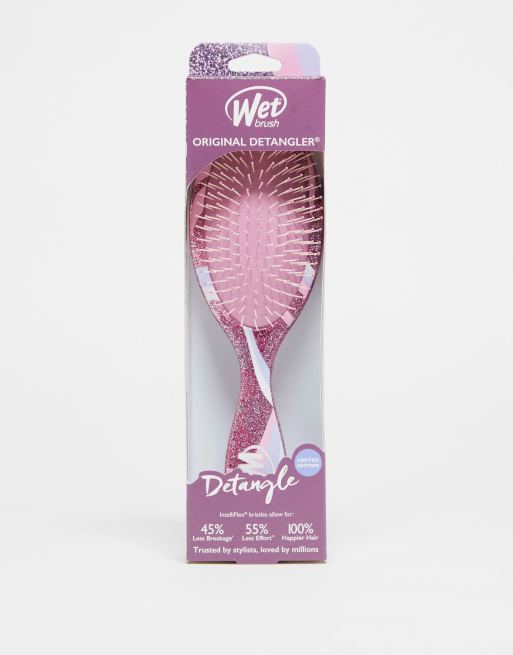 Cepillo desenredante con acabado de purpurina Original Glitter Vortex de Wetbrush