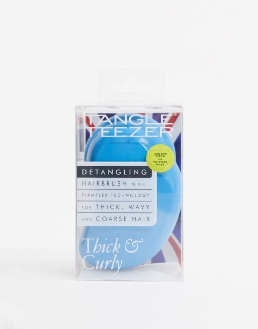 Cepillo desenredante Thick and Curly de Tangle Teezer  - Azure Blue
